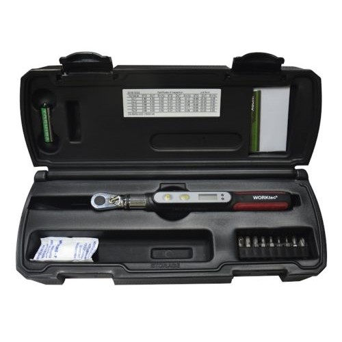 Worktec Bicycle Digital Torque Wrench Kit 1/4"Dr 4.0-20Nm