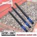Socket Organizer 54 Clips 1/4 3/8 1/2 3 Aluminum Rails BLUE Anodized Lightweight