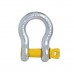 jimy Bow Shackle S Grade 19mm Rated At 4.75T screw Pin Type x 2 Pcs